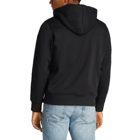 Calvin Klein Ανδρική ζακέτα Logo Tape Zip Through Hoodie